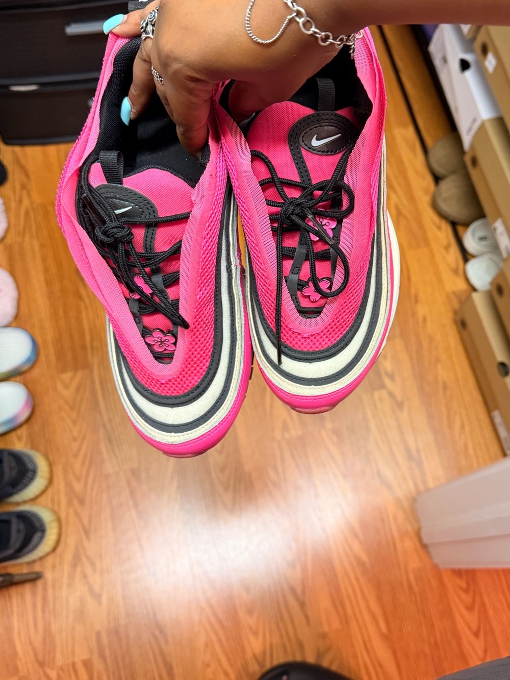 Nike women’s Air Max 97 “Sakura Pack-“ Pink
